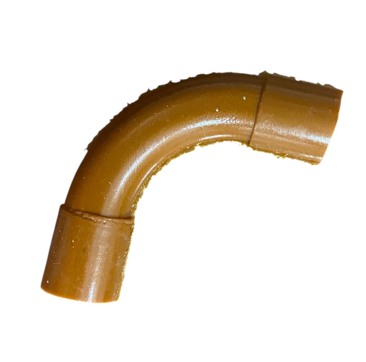 Codo Poliducto Naranja 1/2